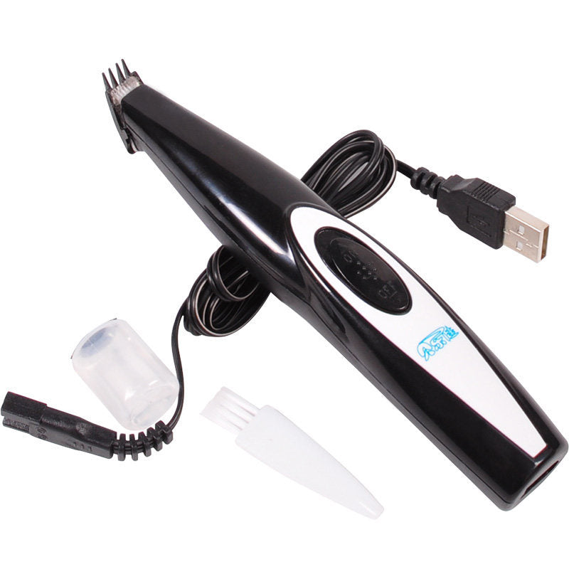 USB Rechargeable Pet Nail and Hair Trimmer for Cats and Dogs