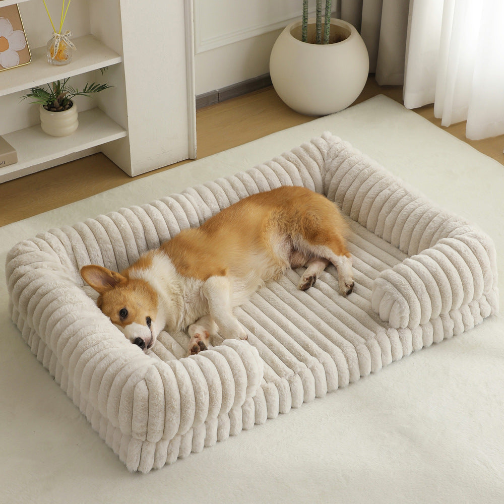 Warm Large Pet Bed Mat Soft Comfortable Cushion