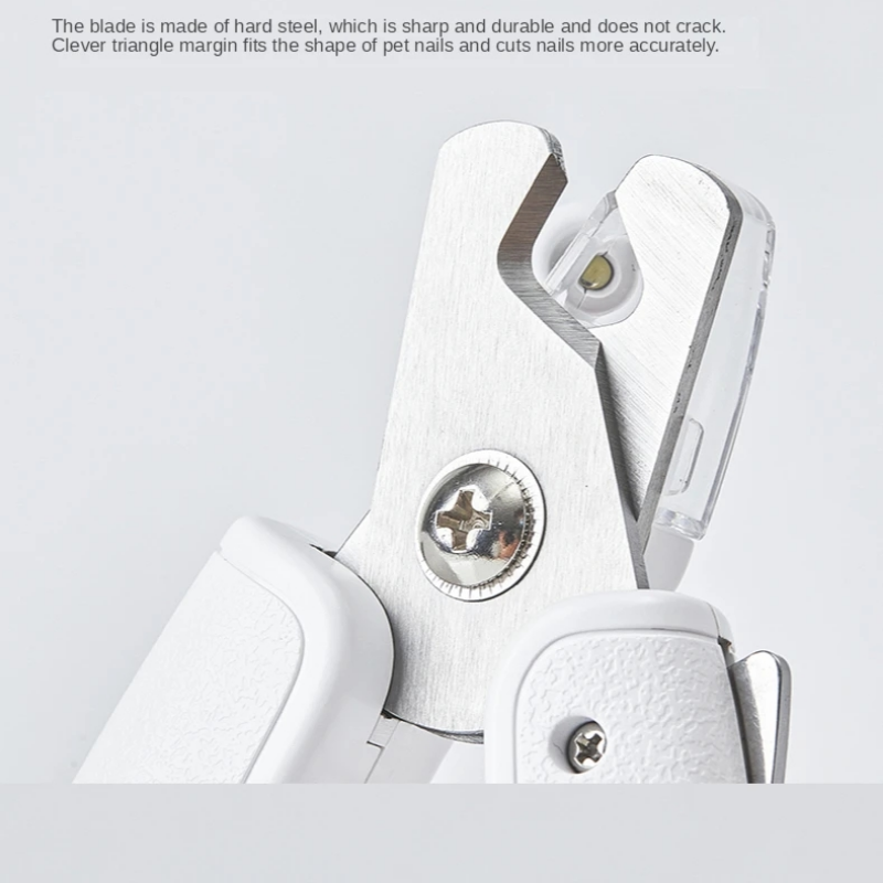 Professional Pet Nail Clipper Scissors with LED Light