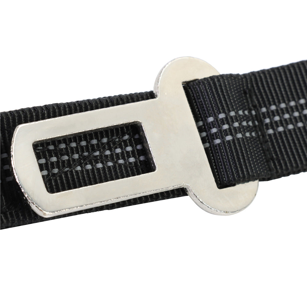 Multifunctional Adjustable Bungee Pet Leash With Seatbelt 4-6FT