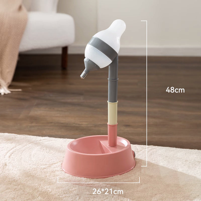 Adjustable Standing Water Dispenser for Cats and Dogs
