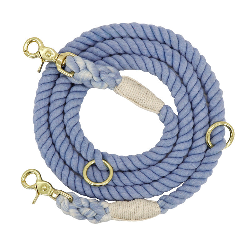 Multi-Color Cotton Dog and Cat Leash