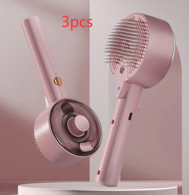 Self-Cleaning Pet Hair Remover Brush for Dogs and Cats