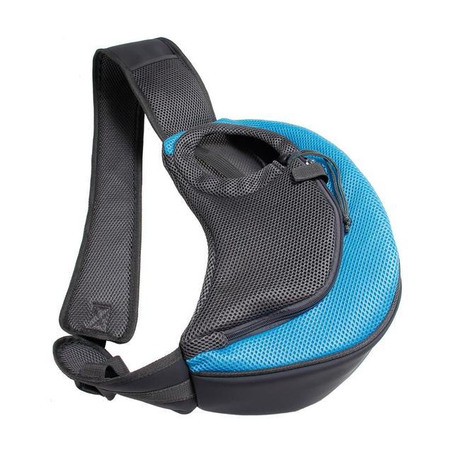 Mesh Oxford Pet Carrier Sling Bag for Dogs and Cats