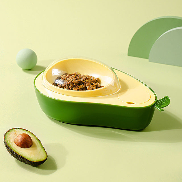 Avocado-Shaped Automatic Water and Food Feeder