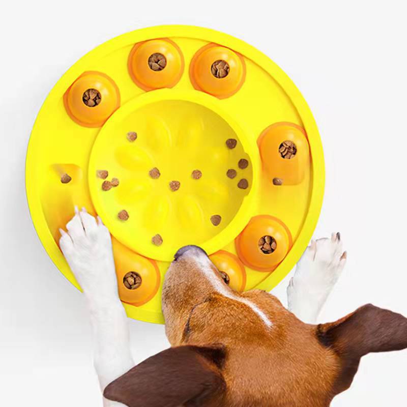 Interactive Dog Puzzle Toy Slow Feeder Treat Dispenser