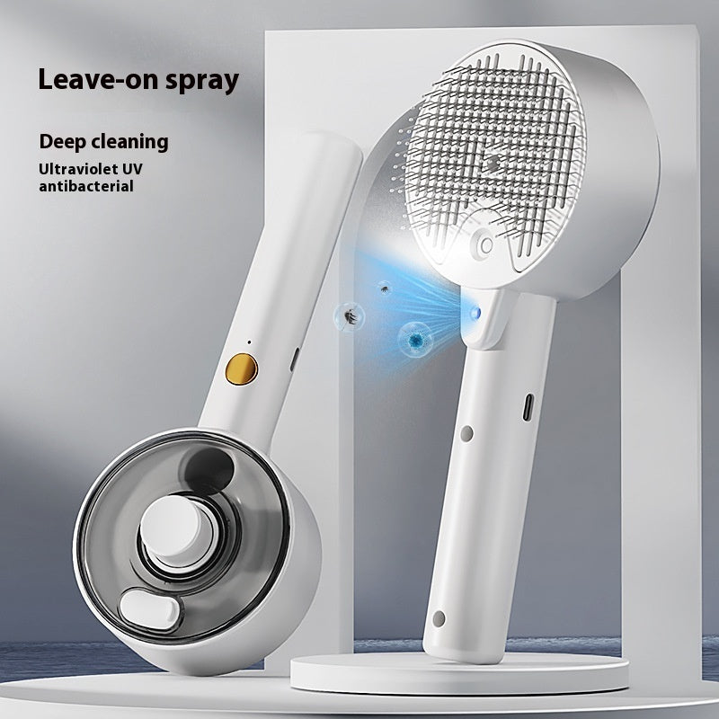 Self-Cleaning Pet Hair Remover Brush for Dogs and Cats