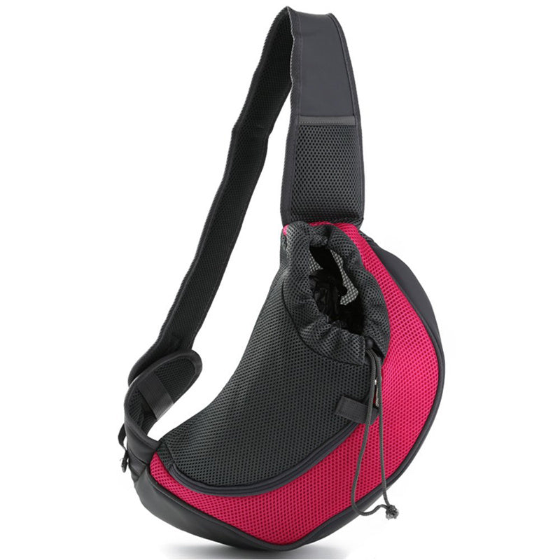 Mesh Oxford Pet Carrier Sling Bag for Dogs and Cats