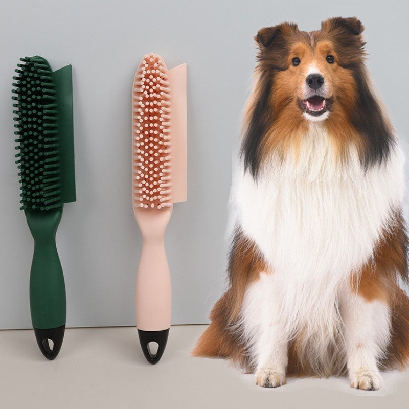 Pet Hair Remover and Grooming Brush for Cats and Dogs