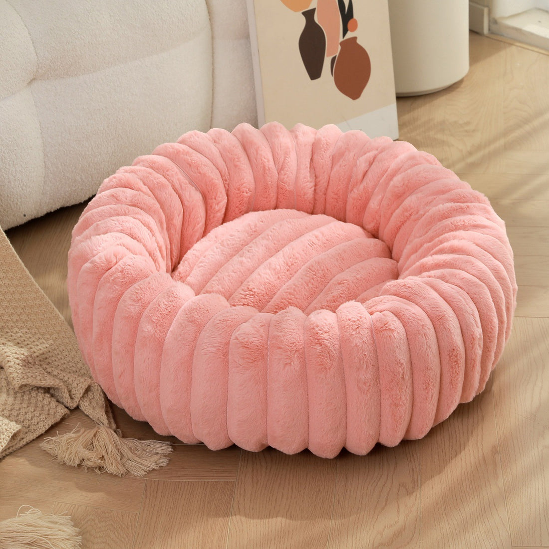 High-Weight Plush Pet Nest Warm Cat and Dog Bed