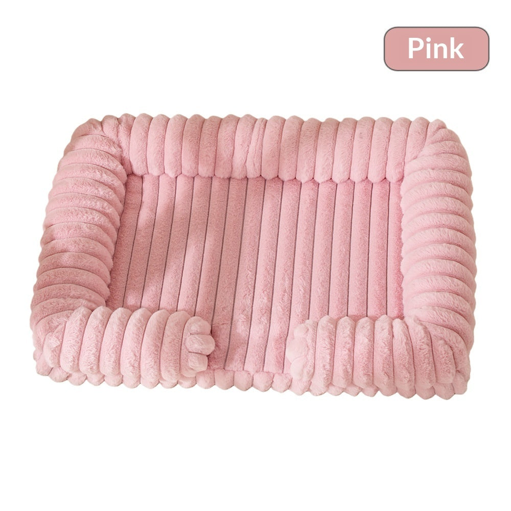 Warm Large Pet Bed Mat Soft Comfortable Cushion