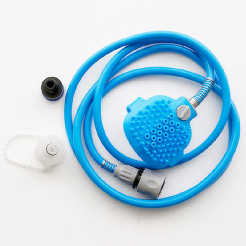 Pet Bathing and Massage Brush Shower Tool for Dogs