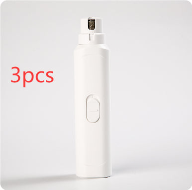 Battery-Powered Pet Nail Grinder and Trimmer for Dogs and Cats