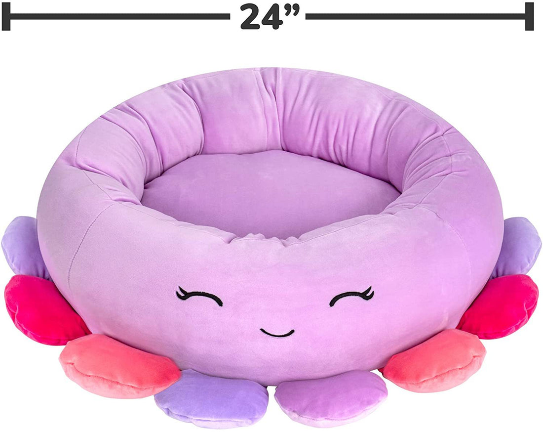 Shark Plush Pet Bed Large Ultrasoft for Dogs and Cats