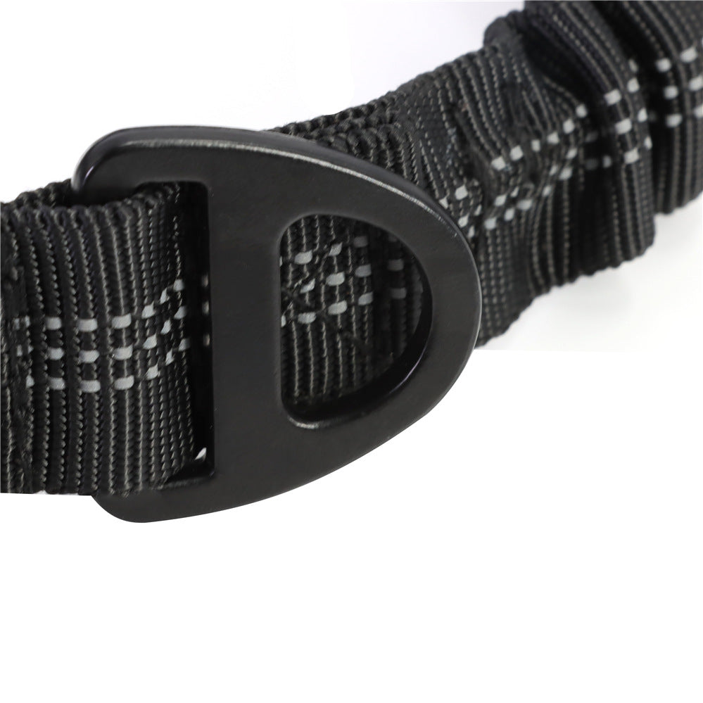 Multifunctional Adjustable Bungee Pet Leash With Seatbelt 4-6FT
