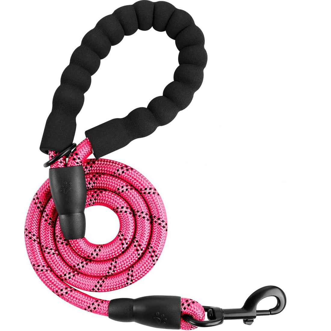 Heavy Duty Reflective Dog Leash 5FT Padded Handle Walking Training