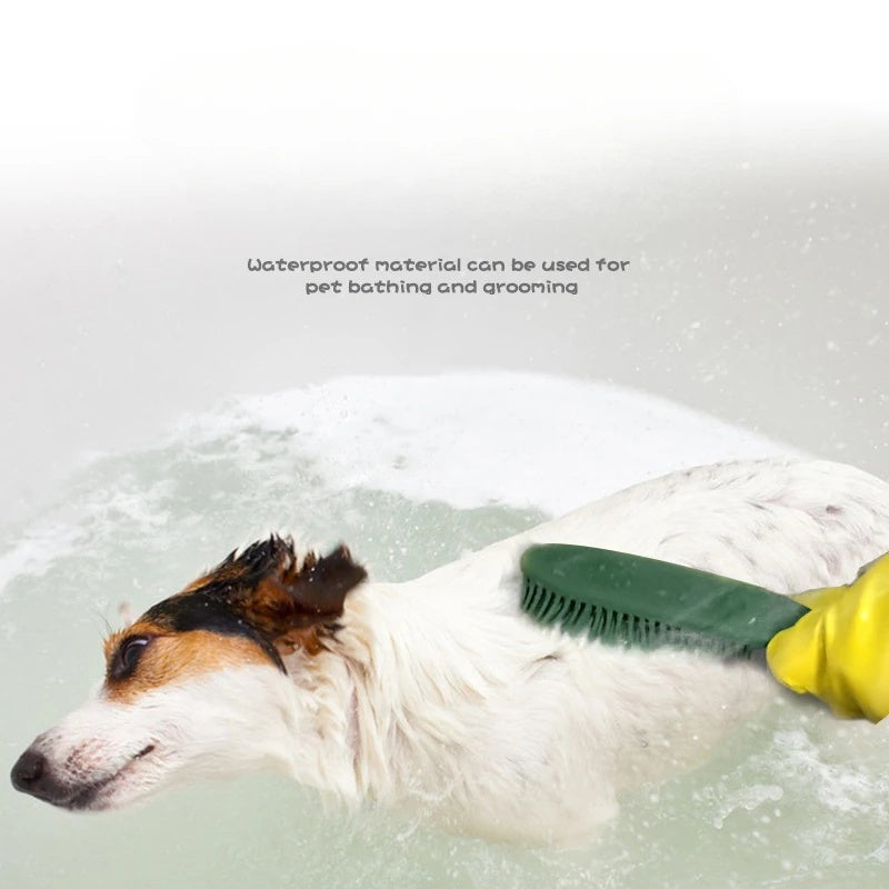 Pet Hair Remover and Grooming Brush for Cats and Dogs