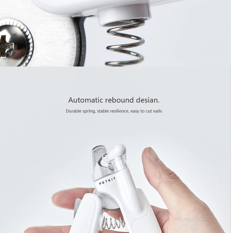 Professional Pet Nail Clipper Scissors with LED Light