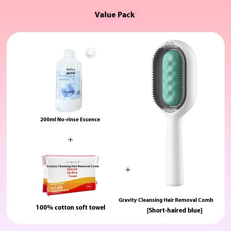 Dematting Pet Grooming Brush for Cats and Dogs