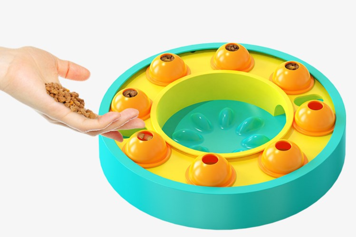Interactive Dog Puzzle Toy Slow Feeder Treat Dispenser