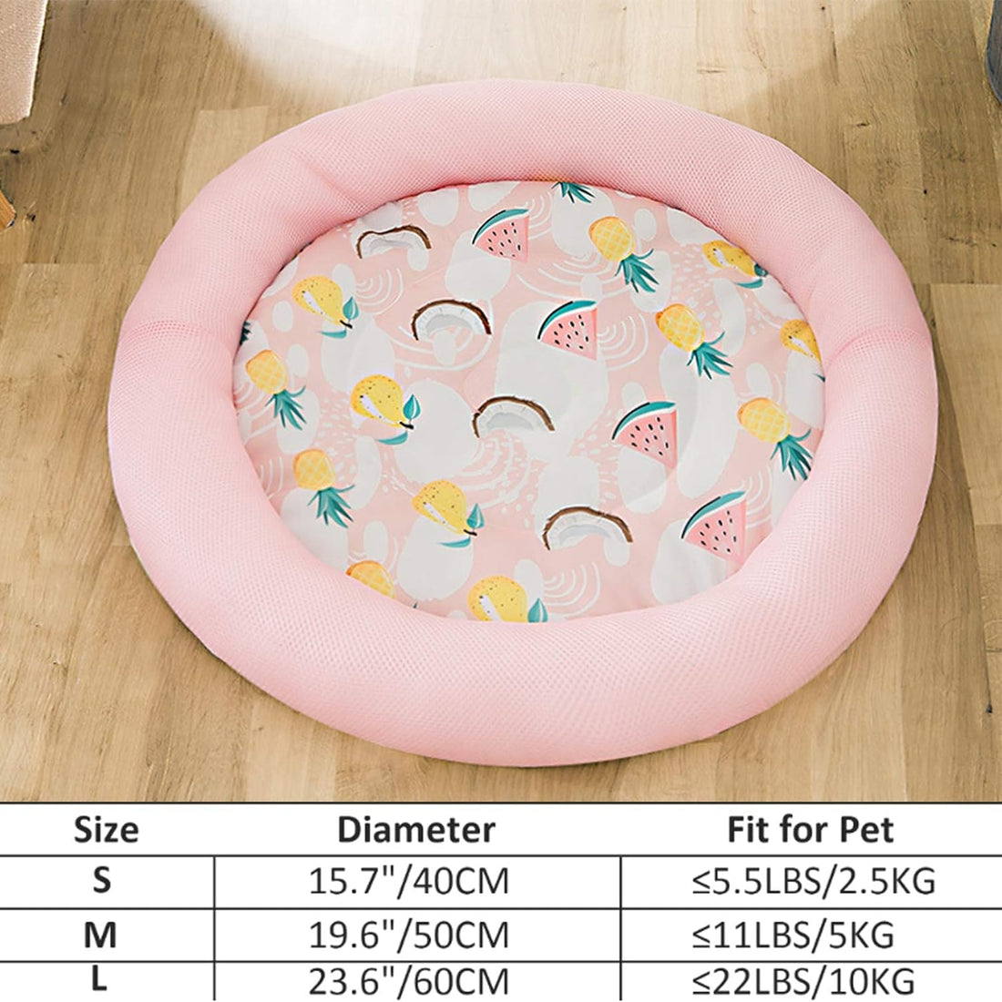 Cooling Summer Dog Bed Soft Breathable Waterproof Mat