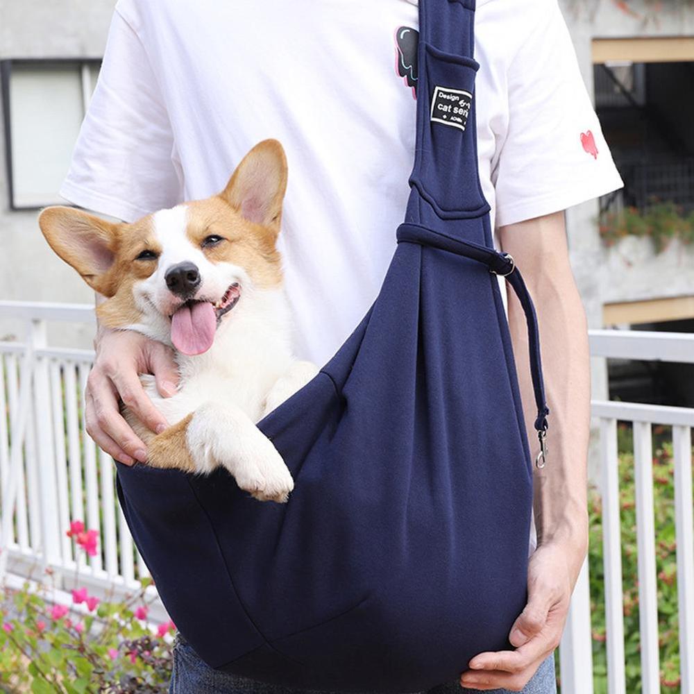 Breathable Pet Travel Sling Carrier for Dogs and Cats