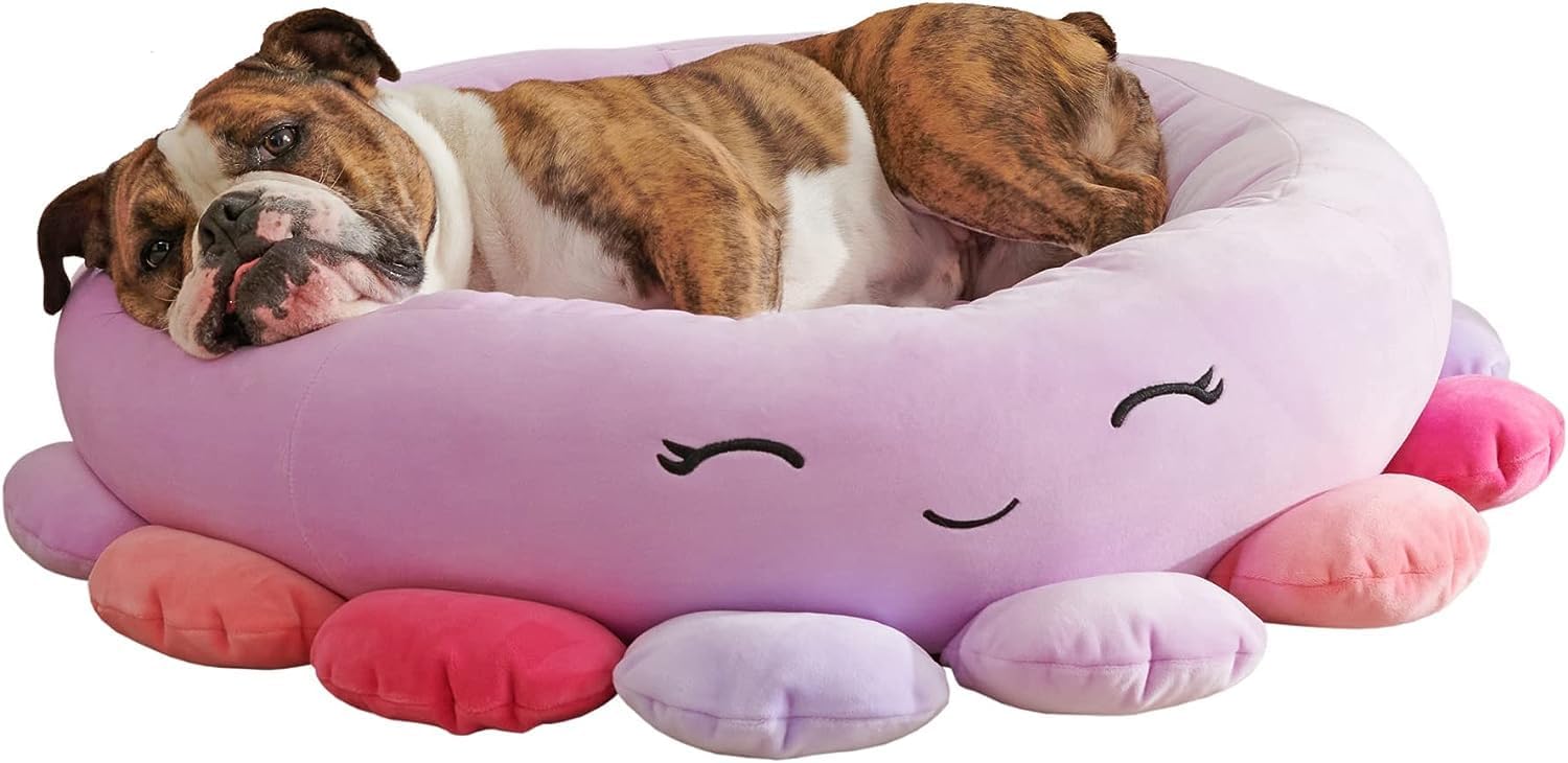 Shark Plush Pet Bed Large Ultrasoft for Dogs and Cats