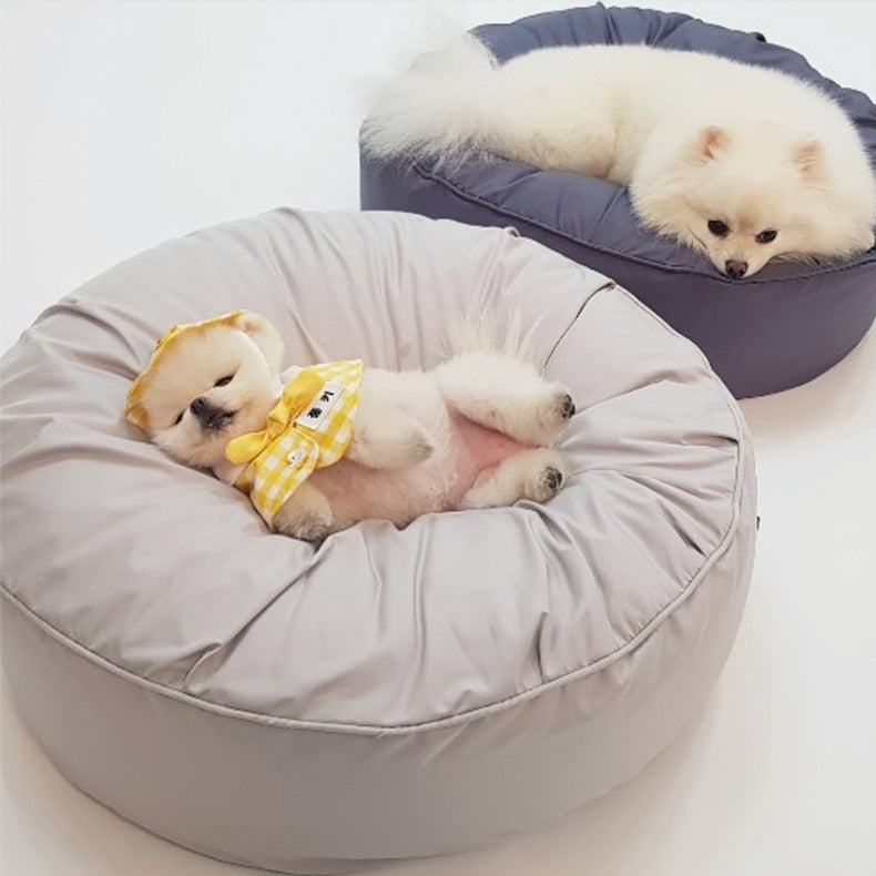 Large Round Pet Bed Moisture Proof and Washable
