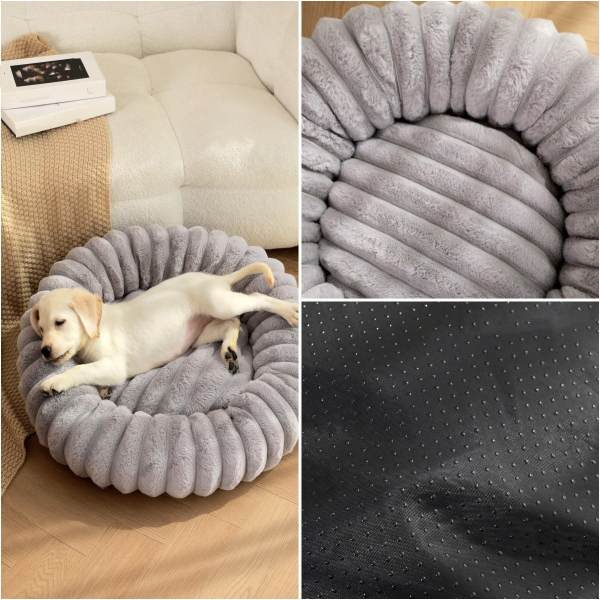 High-Weight Plush Pet Nest Warm Cat and Dog Bed
