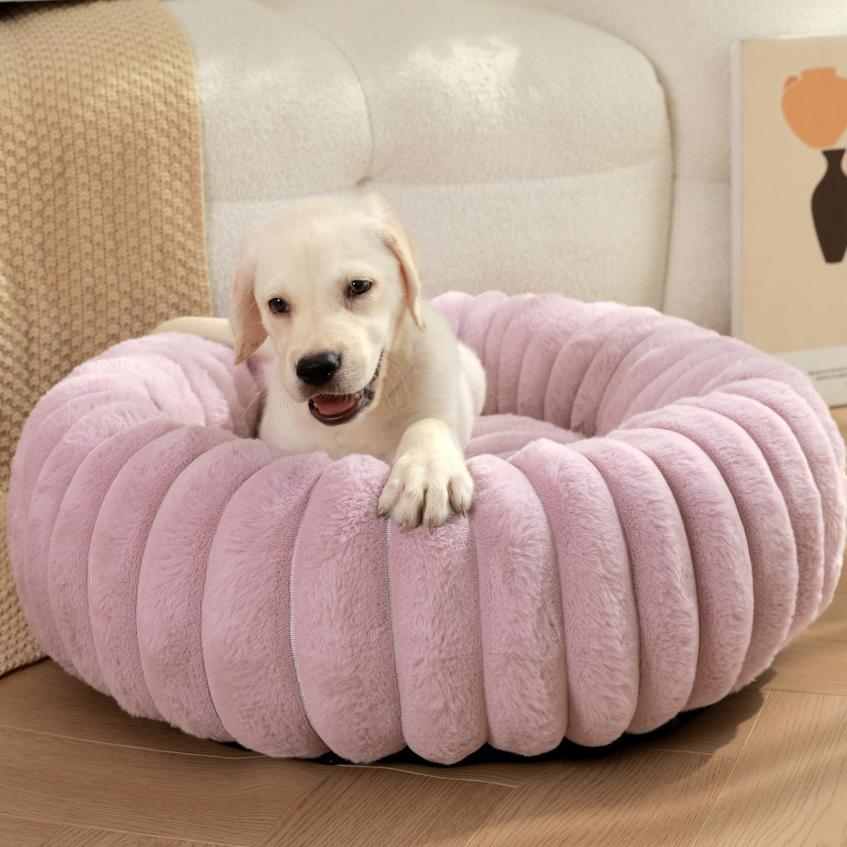 High-Weight Plush Pet Nest Warm Cat and Dog Bed