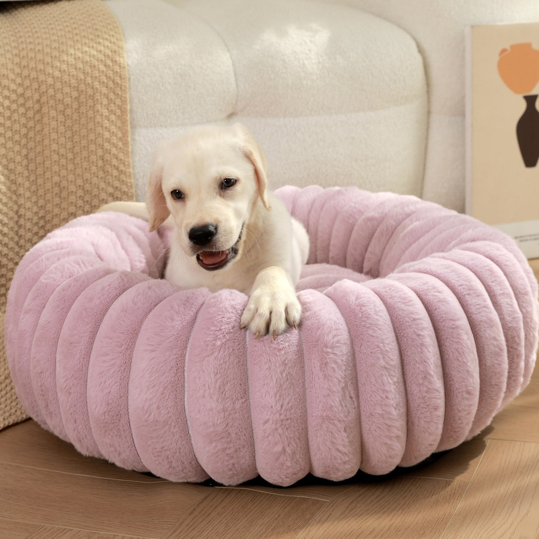 High-Weight Plush Pet Nest Warm Cat and Dog Bed