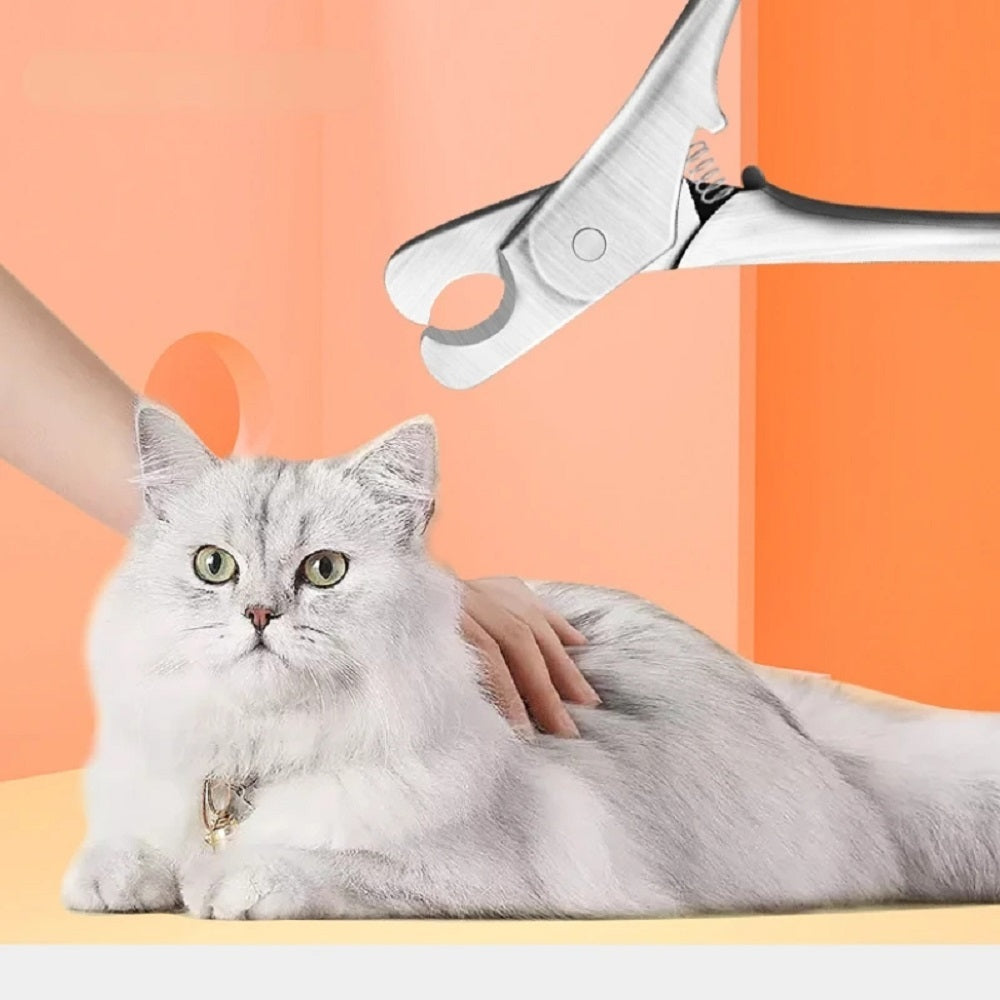 Professional Pet Nail Clipper Sharp Stainless Steel Trimmer