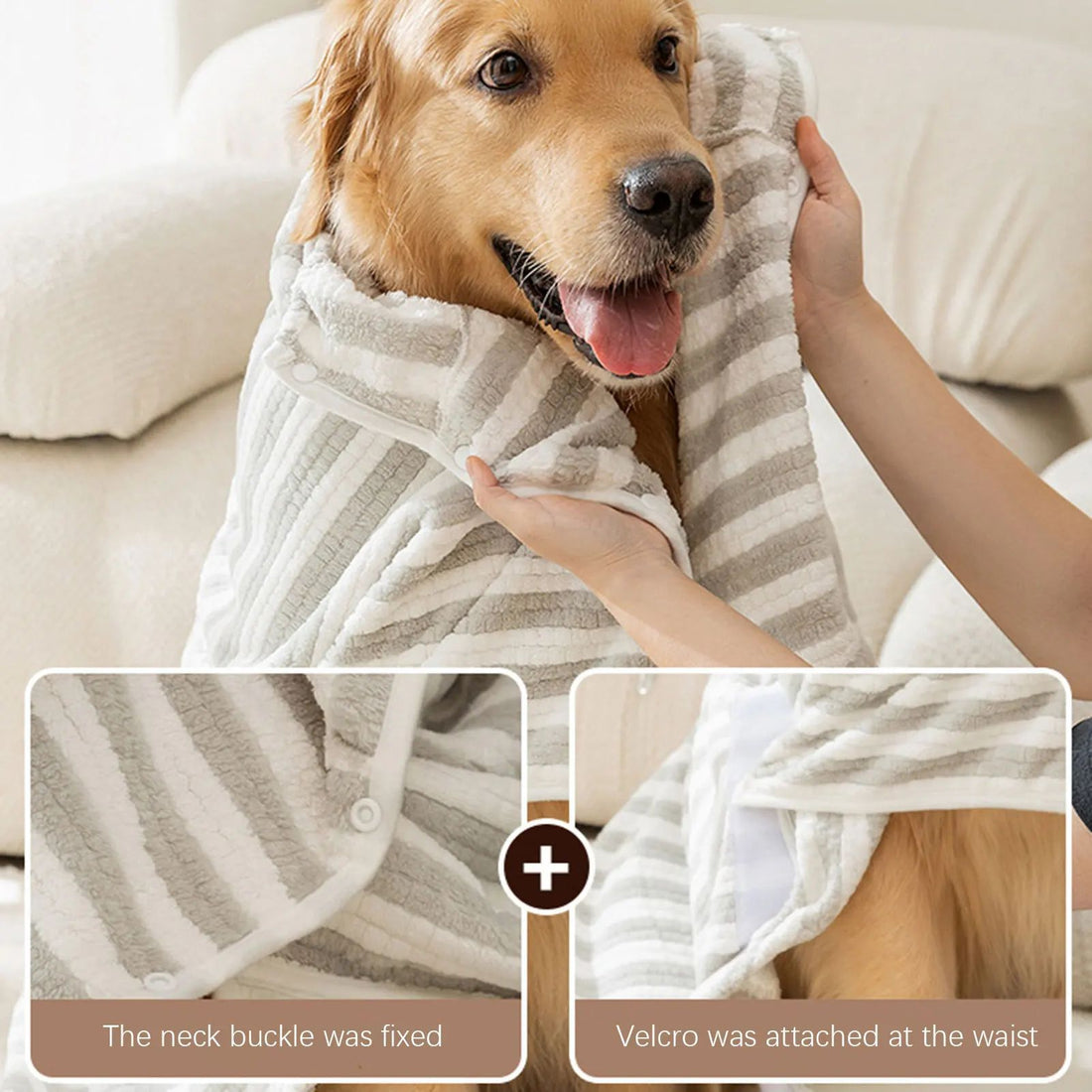 Ultra-Absorbent Quick-Dry Dog Bath Towel