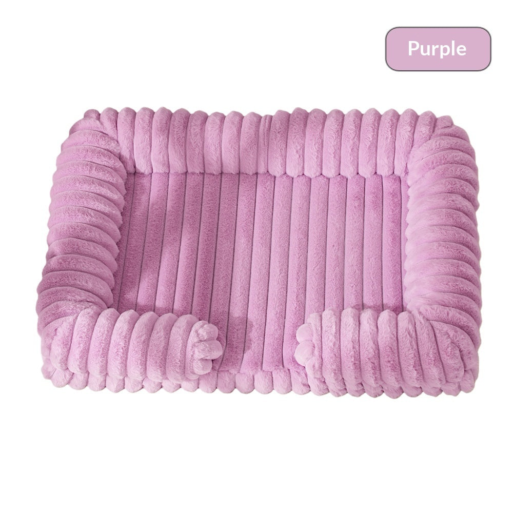 Warm Large Pet Bed Mat Soft Comfortable Cushion