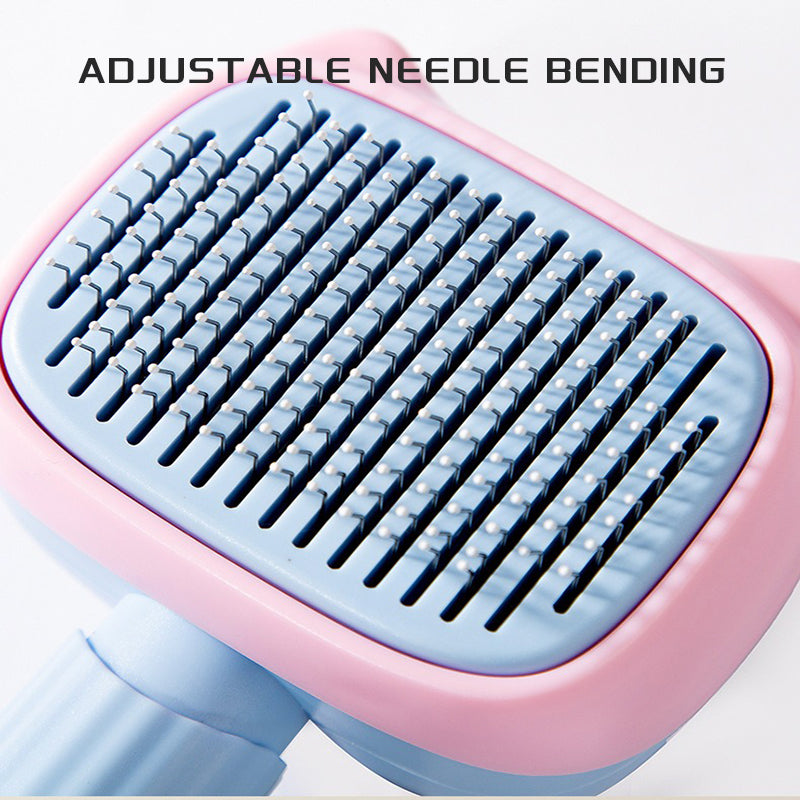 Deshedding and Dematting Pet Grooming Brush for Dogs and Cats