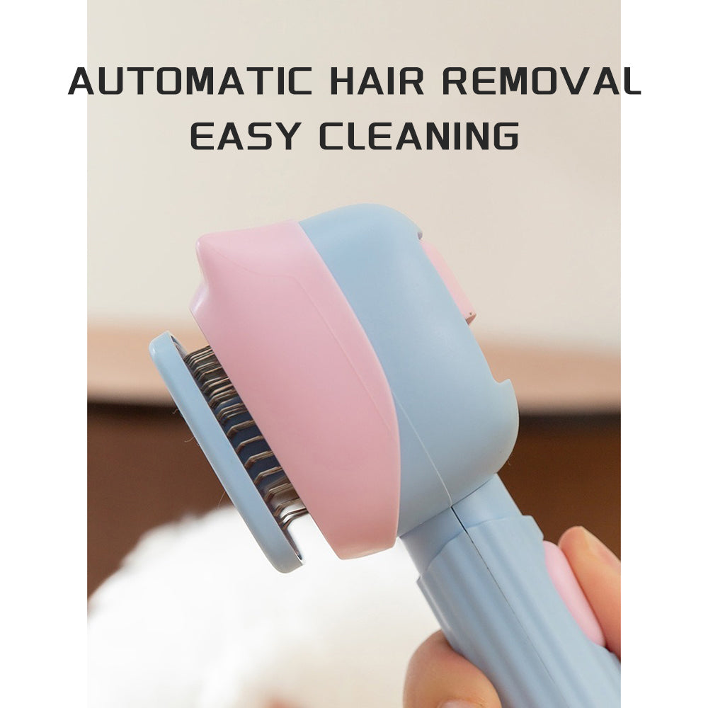 Deshedding and Dematting Pet Grooming Brush for Dogs and Cats