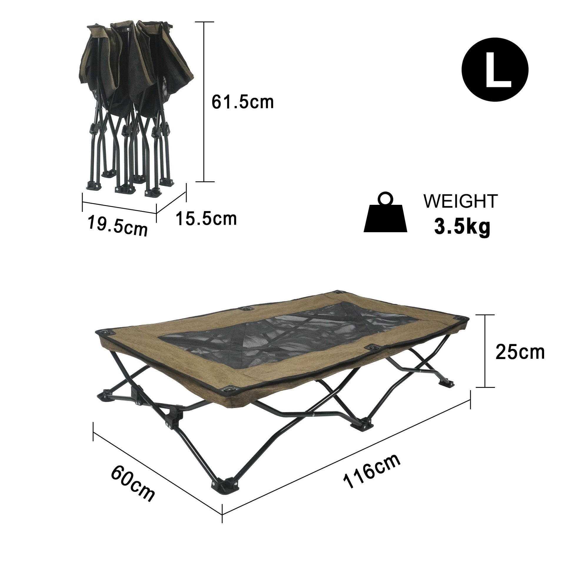 Double Layer Foldable Large Pet Bed Mattress