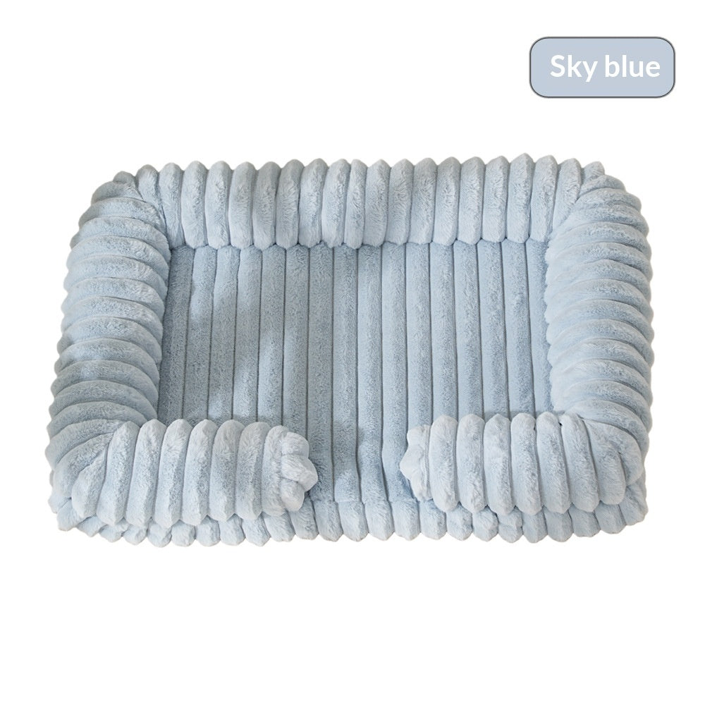 Warm Large Pet Bed Mat Soft Comfortable Cushion