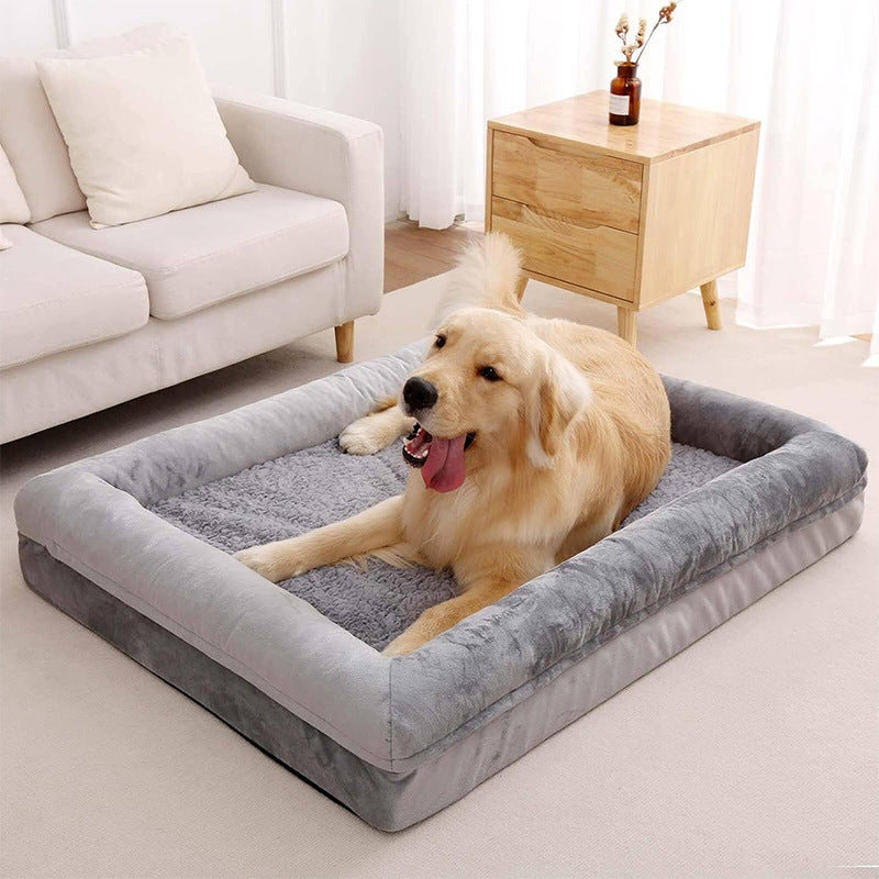 Large Thickened Pet Bed Soft Cushion Mattress