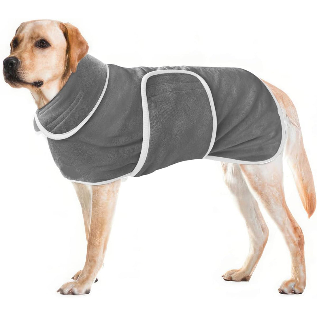Super Absorbent Dog Bathrobe Towel Pajamas Coat