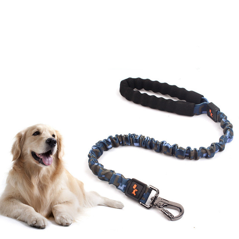 Elastic Large Pet Leash Strong Durable Strap