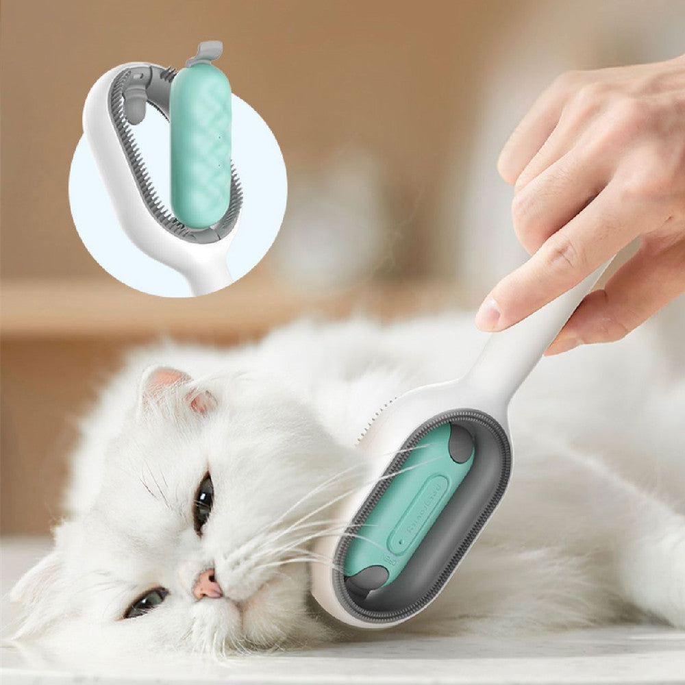 Dematting Pet Grooming Brush for Cats and Dogs
