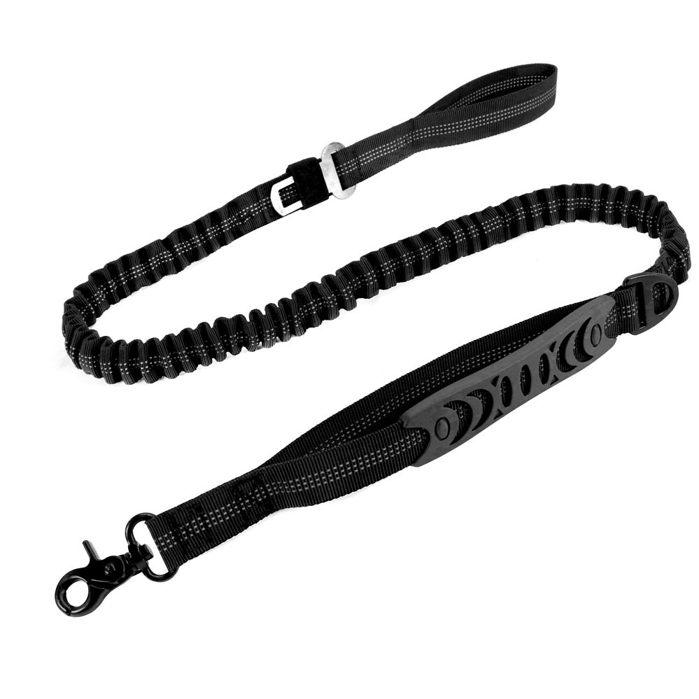 Multifunctional Adjustable Bungee Pet Leash With Seatbelt 4-6FT